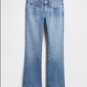 Gap Jeans Womens Size 4 Long Bootcut Low Rise Long & Lean Medium Blue Wash NWOT